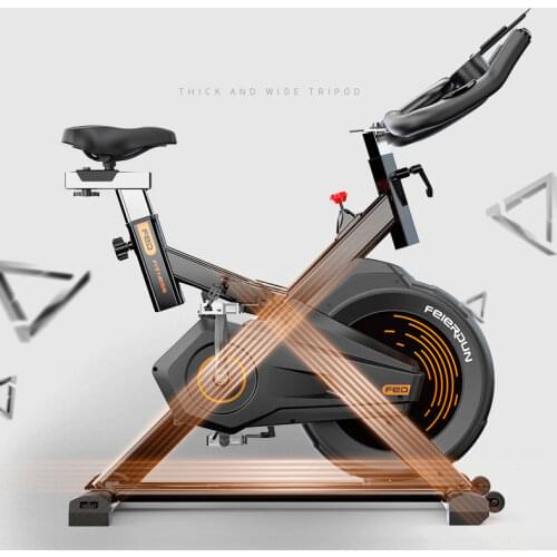 Spinning Bike Motion-driven Bicycle Household Gym Silent Fitness Bicycle Weight-loss Exercise Equipment Bicycle Indoor