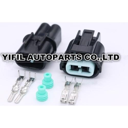 100sets/lot 2 Pin/Way Male Female Car Waterproof Automotive Connector Plug With Terminals DJ7023C-2.8-11/21