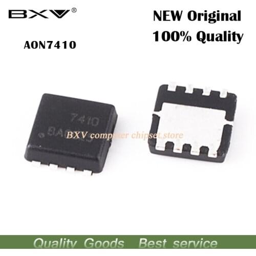 20pcs AON7410 AO7410 7410 QFN-8 laptop chip new original free shipping