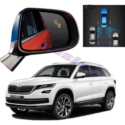 Car BSM BSD BSA Radar Warning Safety Driving Alert Mirror Detection Sensor For Skoda Kodiaq 2016 2017 2018 2019 2020