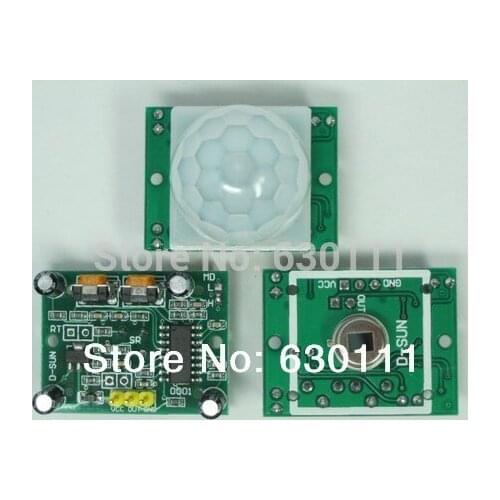 Free Shipping HC-SR501 Adjust Infrared IR Pyroelectric Infrared PIR module Motion Sensor Detector Module
