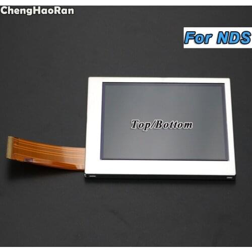ChengHaoRan New Top & Bottom LCD Screen Display For NDS LCD Screen Repair Parts Replacement