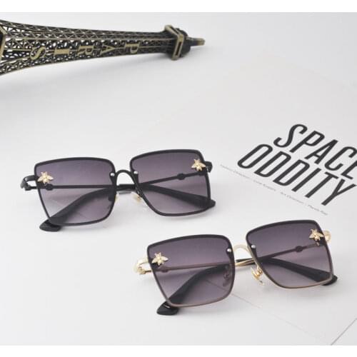 Cute Children Metal Sunglasses Brand Glasses Designer Fashion 3-10years Girls&Boys Square Frame Sunglasses UV400 N57