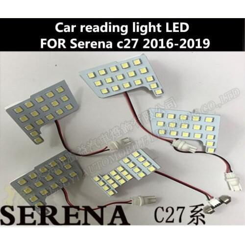 FOR Serena c27 2016-2019 modified car interior reading light LED lighting Serena car light decoration 6000K 10W