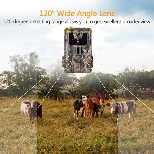 20MP 1080P Wildlife Trail Camera Wireless Hunting Cameras HC900A PhotoTraps Night Vision Tracking Cam Surveillance