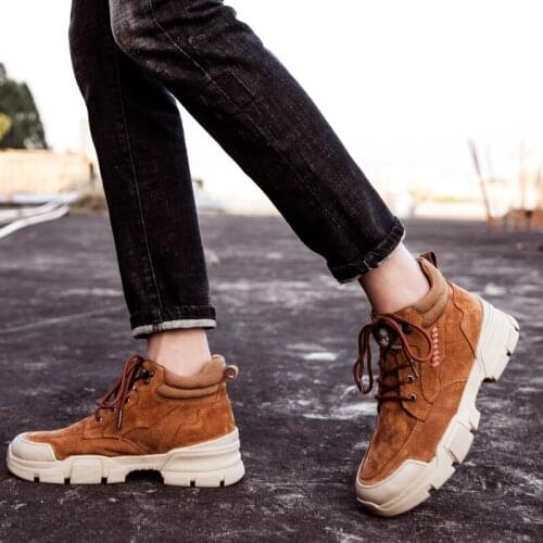 Shoes Men Casual Mens Casual Boots Causal Shoes For Men Hot Sale Man Fashion Black Sneakers Leather Sport Flat Shoe Sports