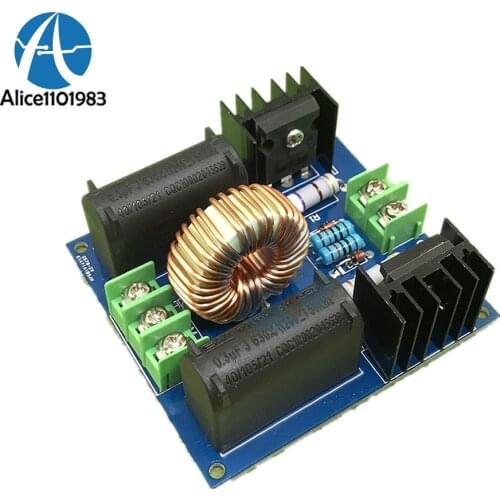 ZVS Induction Heating Driver Board High Voltage Generator Circuit PCB DC 12-30V 30-50KHz Induction Heating Board Module
