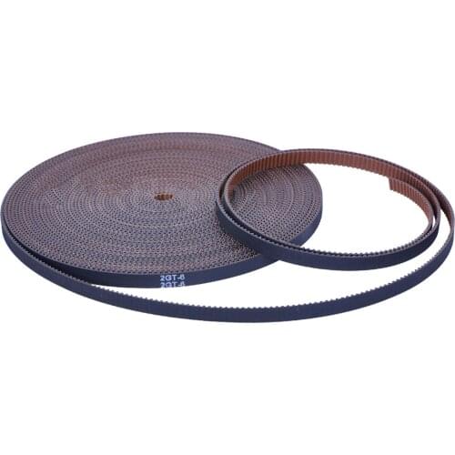 2GT Belt Synchronous Belt, GT2 Timing Belt, Width 6mm/9mm/10mm/15mm, Wear Resistant For Cr10 3D Printer