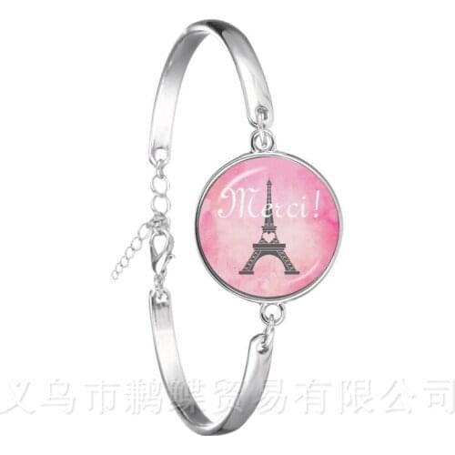 Thank You Teachers Love Heart Pattern Chain Bracelet Chic Thanksgiving Teacher School Party Gifts Souvenir Teachers' Day Gift