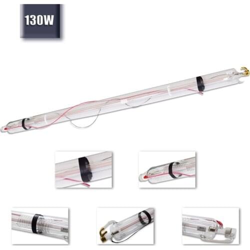 CO2 Glass Laser Tube 130W Glass Laser Lamp for CO2 Laser Engraving Cutting Machine