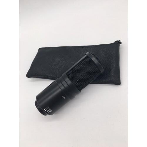 Superlux E205 supercardioid condenser recording microphone for home/project/professional studio application and live performance