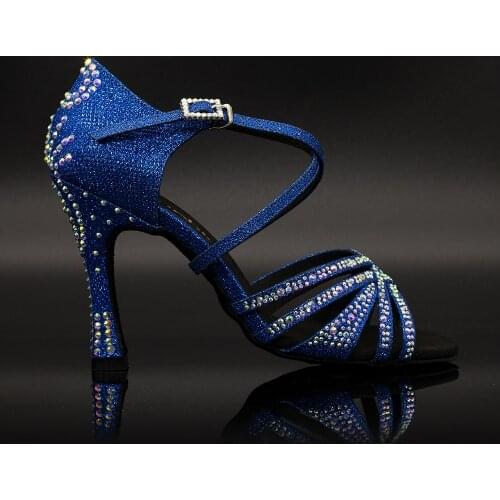 Suphini【Heronsbill】Sun Flower Glitter 10cm Dance Sandal