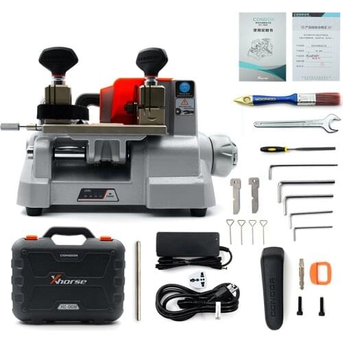 XC009 Manual Horizontal Key Machine New Upgrade Key Machine Built-in Battery Horizontal Machine Portable And Easy to use