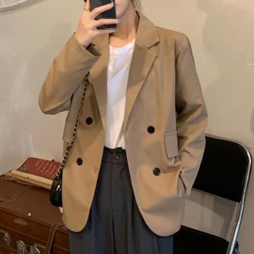 Celmia Elegant OL Suit Blazers Womens Autumn Long Sleeve Business Buttons Coats 2021 Formal Blazers Casual Loose Jackets Mujer