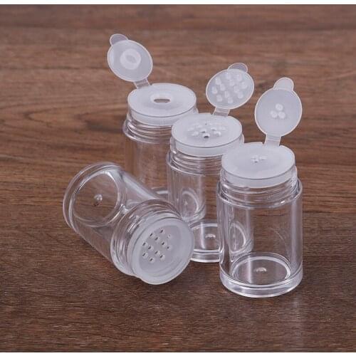 4 Styles Empty Refillable Cosmetic Jar Pot Loose Face Powder Sifter Case Powder Box Empty Cosmetic Container Travel