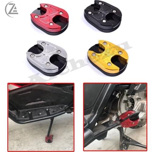 ACZ kickstand sidestand stand extension enlarger pad Fit For HONDA ADV 150 ADV150 2019-2020