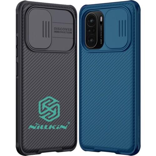 Nillkin Camera Len Cover For Poco F3 Xiaomi Redmi K40 Pro Plus Lens Protection Case CamShield Slide