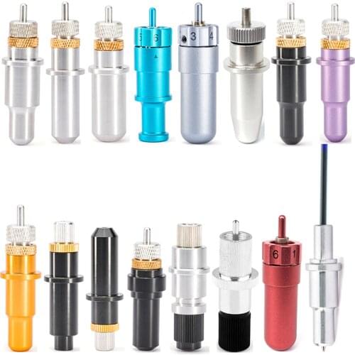 10pc Roland Graphtec GCC SKYCUT Jaguar Mimaki Liyu Summa D Cricut Ioline Redsail Vinyl Cutter Cutting Plotter Blade Pen Holder