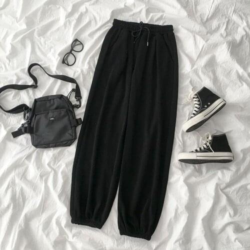 Cheap wholesale 2021 spring summer autumn new fashion casual Popular long women Pants woman female OL sweatpants women BVy225