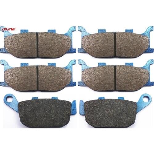 Sintered Brake Pads Set for YAMAHA FZ6R 600 2009 - 2014 Front Rear 14 09 13 12 11 10