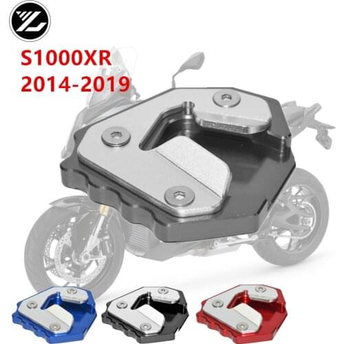 For BMW S1000XR S1000 XR 2014 2015 2016 2017 2018 2019 kick stand side stand extension pad motorcycle accessories