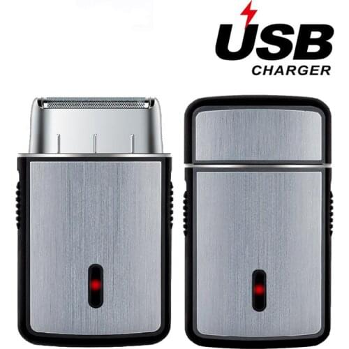 Travel Portable Mesh Duplex Mini Razor Multifunctional Power Type Two - in - One Electric Shaver