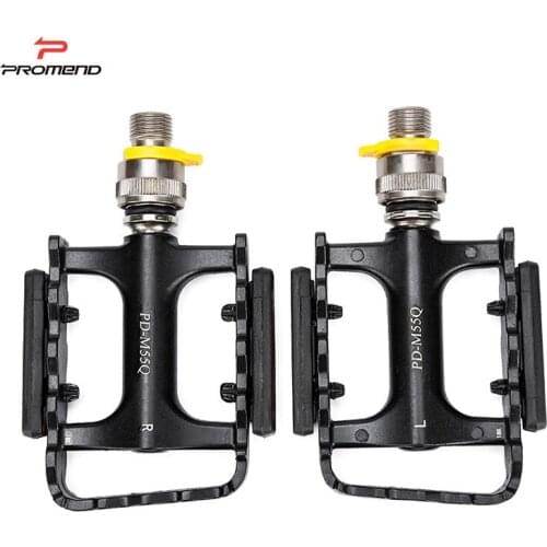 PROMEND Quick Release Bicycle Pedal Ultralight Bike Cycle Pedal Mtb Pedals Bearing Aluminium Alloy Mountain Bike Pedals