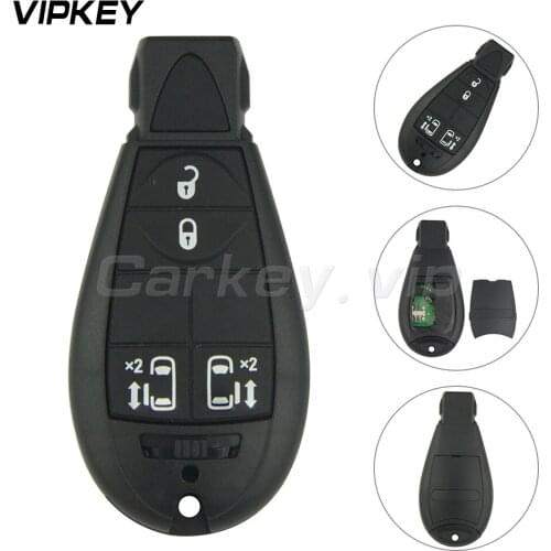 Remotekey auto remote key 434mhz 4 button Fobik key Europe Model for Chrysler Jeep Dodge 68066859AD