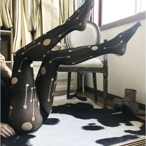 Sexy France Fashion Net Pantyhose Hole Stockings Women Tights