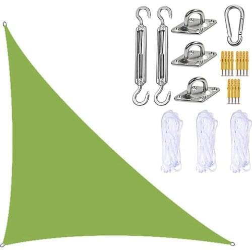Sun Shade Cloth Awning Garden Sail Canopy Triangle UV Block Multi Colors Angle Patio Kit Waterproof Sunshade Awnings For Outdoor