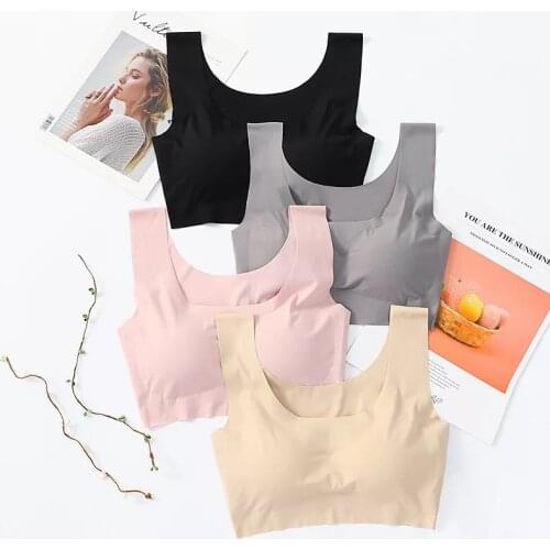 Non-marking no steel ring yoga sports anti-outward expansion shock-proof full cup womens bra