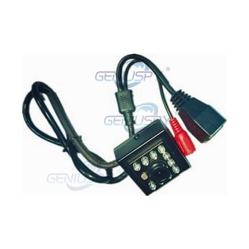 1/3" Cmos Sensor With DSP Hi3518 1.3 MP 1280X960P 940nm Ir Leds Night Vision Hd Mini Pin hole Metal Ip Network Camera For Indoor