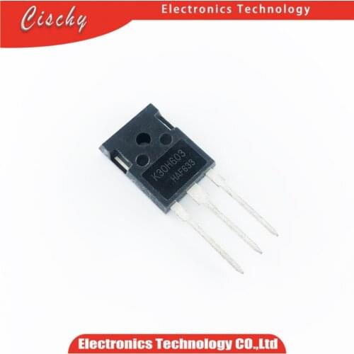 1pcs/lot IKW30N60H3 IKW30N60 K30H603 TO-247 600V 30A 187W