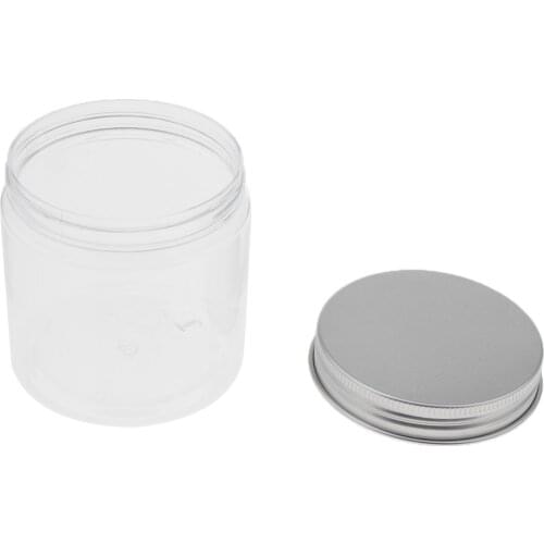 5pcs 200ml Plastic Makeup Pot Jars Empty Cosmetic Cream Container Screw Lid