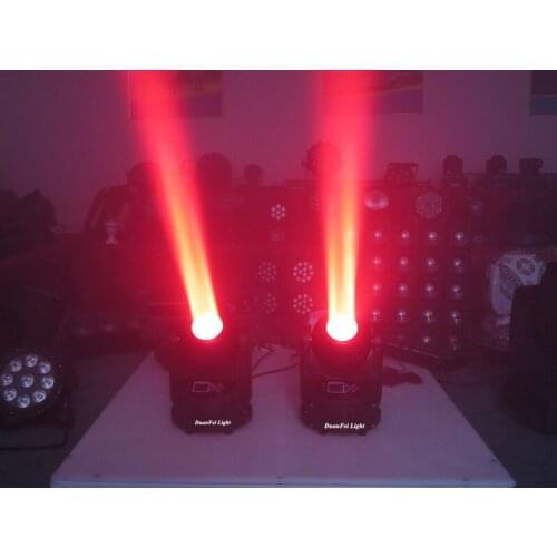 6pieces/lot 60W super beam moving head led rgbw disco dj dmx 512 led beam moving head 60W