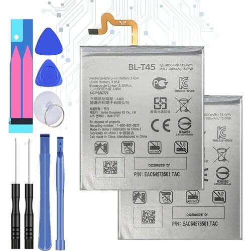 BL-T45 4000mAh Mobile Phone Battery For LG S/N:EAC64578803