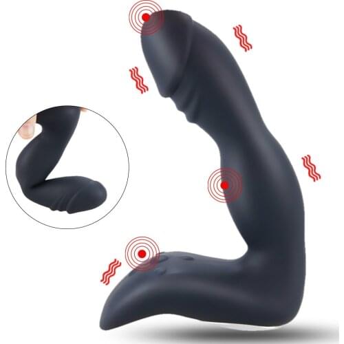 Prostate Massager 10 speeds Vibrators For Men, Anal Plug Butt Plug G Spot Stimulator Adult sex toys, Realistic Dildo for women
