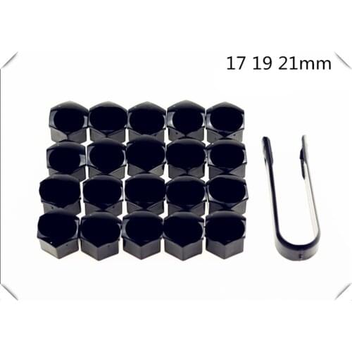 Car shape 20Pcs universal rust 17 19 21mm tire nut bolt protection cap for BMW X Series E84 X1 X3 E83 F25 X5 E53 E70 M5