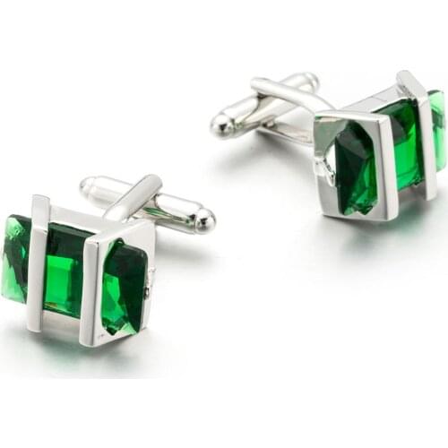 Zircon Cufflinks Mens Fashion High-end Business Party Wedding French Suit Shirts Cuff Links Luxury Jewelry for Men