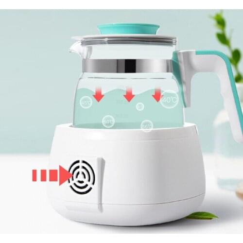 Baby Formula Kettle Precise Temperature Formula Mixing Water Kettle 24 Hours Baby Milk Warmer BPA-Free Boil-Dry Protection