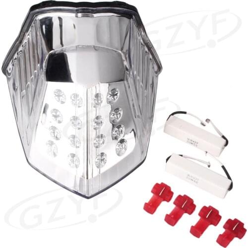 E-Mark For YAMAHA XJ6 Integrated Rear LED Turn Signal Light Brake Taillight Tail Lamp 2009 2010 2011 2012 Motorcycle Parts