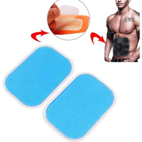 10Pcs EMS Trainer Abdominal Replacement Gel Pads Weight Loss Hydrogel Stickers Slimming Massage Muscle Stimulator Exerciser Gel