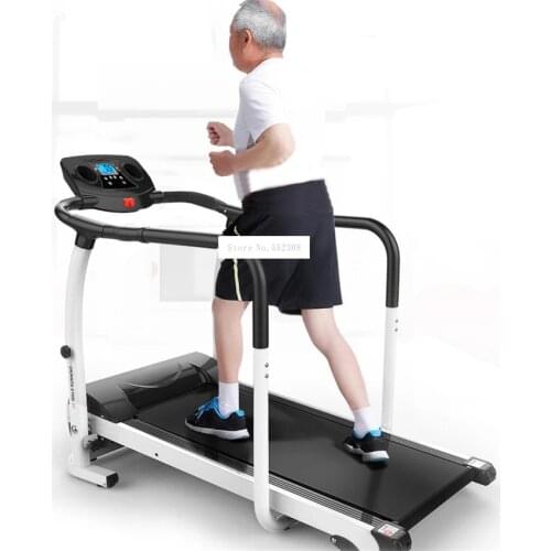 JD-168 Foldable Treadmill Middle Aged And Elderly People Low Speed Running Machine Folding Handrail Motorized Walking Machine