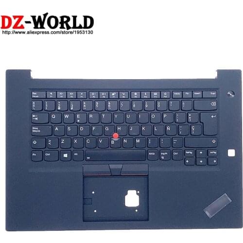 Repaint Shell Palmrest Upper Case With SP Spanish Backlit Keyboard for Lenovo Thinkpad P1 Gen2 X1 Extreme 2nd Laptop 02HM985