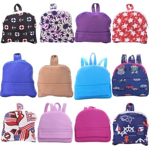 13 Set Doll Begs Suitable For Autumn & Winter For 18 Inch And New Born Baby Generation Birthday Girls Toy Gifts