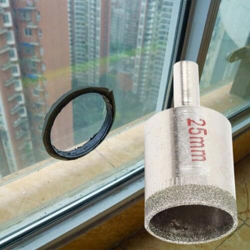 15Pcs Diamond Cutter Hole Drill Bits Set Glass Ceramic Tile Saw Cutting Tools G32C