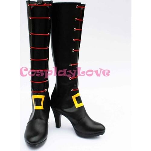 Custom Made American Game LOL Nidalee Cosplay Shoes Long Boots For Christmas Halloween Festival CosplayLove