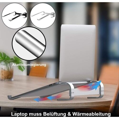 Laptop Stand Holder Aluminum Stand For Macbook Pro 13 Portable Computer Stand Desktop Holder Notebook Pc Suporte Notebook Holder