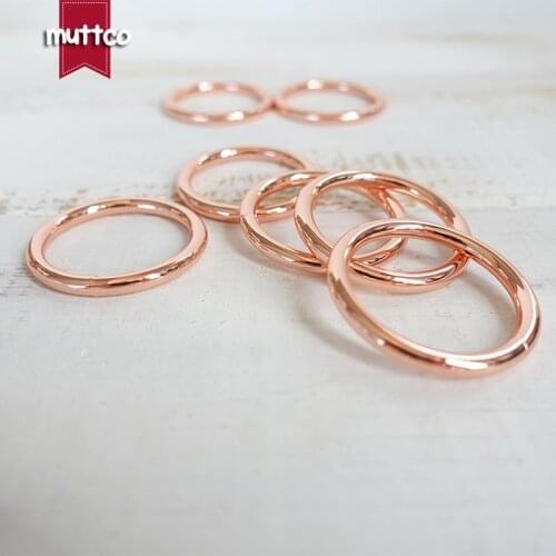 Retail DIY for Dog Collar 3.0cm Needlework Luggage Sewing handmade manual buttons metal O Ring Buckle accessories YH-30R