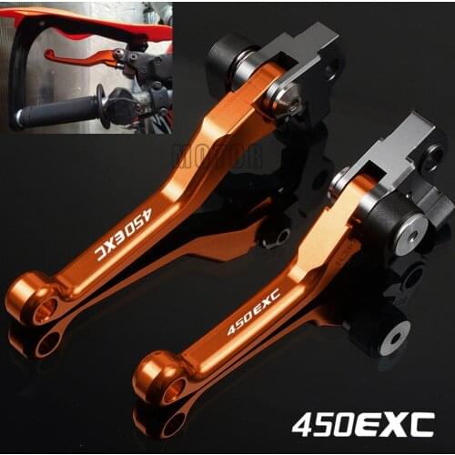For 450EXC/450EXC-F/450EXC-R 450 EXC EXC-F EXC-R F R 2005-2018 CNC Motorcycle Dirt Bike Motocross Pivot Brake Clutch Levers